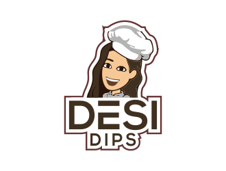 Desi Dips logo design by MUNAROH