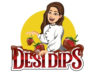 Desi Dips logo design by Suvendu