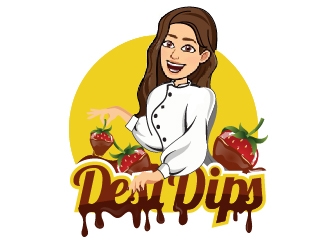 Desi Dips logo design by Suvendu