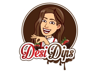 Desi Dips logo design by Suvendu