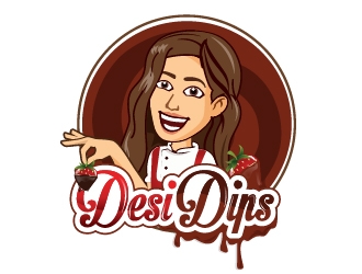 Desi Dips logo design by Suvendu