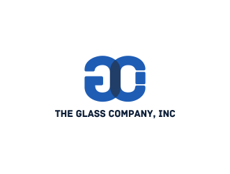 The Glass Company, Inc. logo design by dgrafistudio
