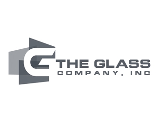 The Glass Company, Inc. logo design by nikkl