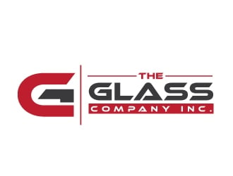 The Glass Company, Inc. logo design by Upoops