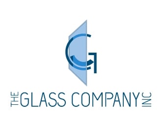 The Glass Company, Inc. logo design by savvyartstudio