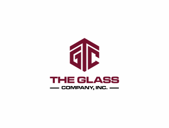 The Glass Company, Inc. logo design by haidar