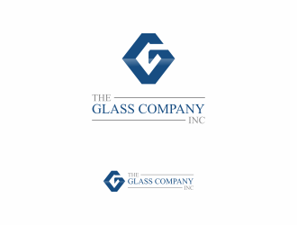 The Glass Company, Inc. logo design by aflah