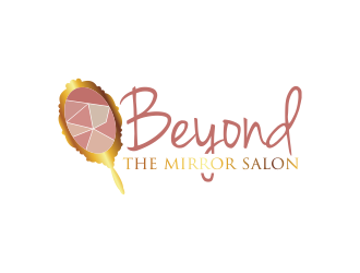 Beyond the mirror salon logo design by qqdesigns