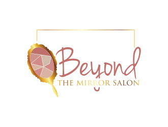 Beyond the mirror salon logo design by qqdesigns