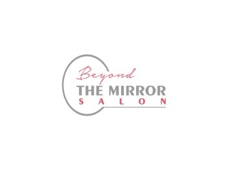 Beyond the mirror salon logo design by bricton