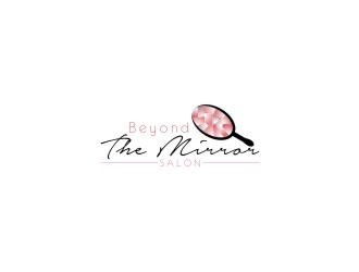 Beyond the mirror salon logo design by bricton