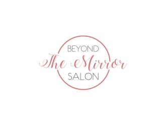 Beyond the mirror salon logo design by bricton