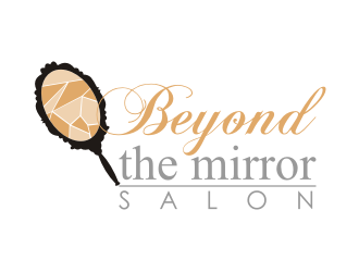 Beyond the mirror salon logo design by Franky.