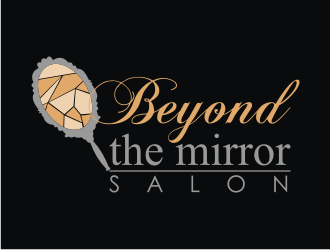 Beyond the mirror salon logo design by Franky.