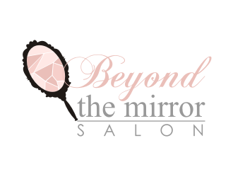 Beyond the mirror salon logo design by Franky.