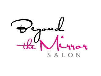 Beyond the mirror salon logo design by ElonStark