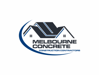 Melbourne Concrete Construction Contractors logo design by ammad