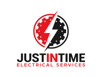 Just In Time Electrical Services logo design by lexipej