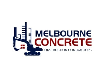 Melbourne Concrete Construction Contractors logo design by Kanenas
