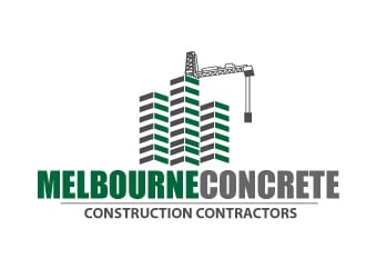 Melbourne Concrete Construction Contractors logo design by Kanenas