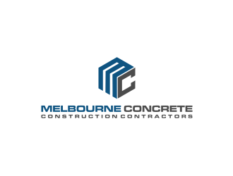 Melbourne Concrete Construction Contractors logo design by asyqh