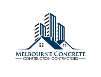 Melbourne Concrete Construction Contractors logo design by imalaminb
