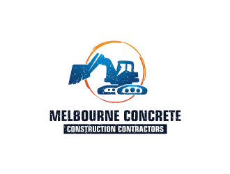 Melbourne Concrete Construction Contractors logo design by Langgeng