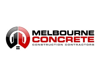 Melbourne Concrete Construction Contractors logo design by abss