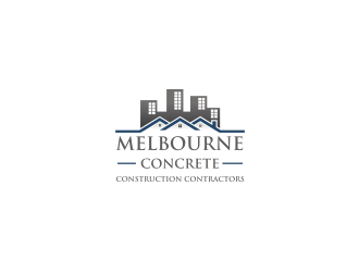 Melbourne Concrete Construction Contractors logo design by elleen