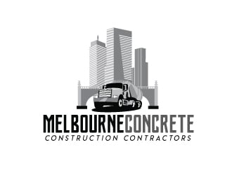 Melbourne Concrete Construction Contractors logo design by letsnote