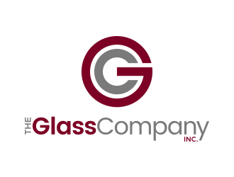 The Glass Company, Inc. logo design by lexipej