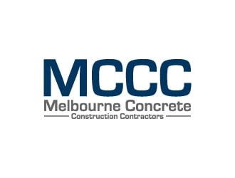 Melbourne Concrete Construction Contractors logo design by wongndeso