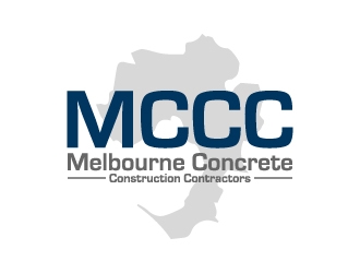 Melbourne Concrete Construction Contractors logo design by wongndeso