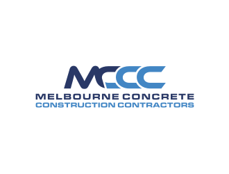 Melbourne Concrete Construction Contractors logo design by bricton