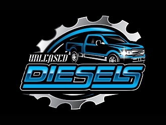 Unleashed Diesels logo design by shere