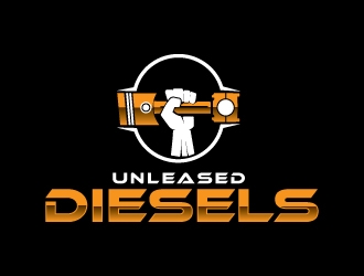 Unleashed Diesels logo design by MUSANG