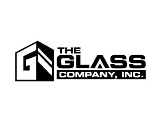 The Glass Company, Inc. logo design by jaize