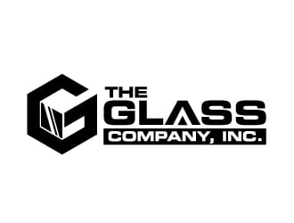 The Glass Company, Inc. logo design by jaize