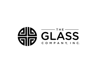The Glass Company, Inc. logo design by rezadesign