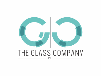 The Glass Company, Inc. logo design by mutafailan