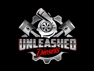Unleashed Diesels logo design by jaize