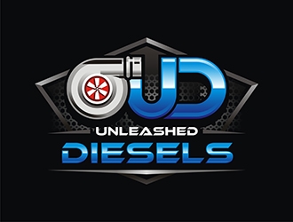 Unleashed Diesels logo design by gitzart