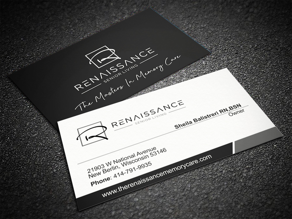 Renaissance Memory Care logo design by Kindo