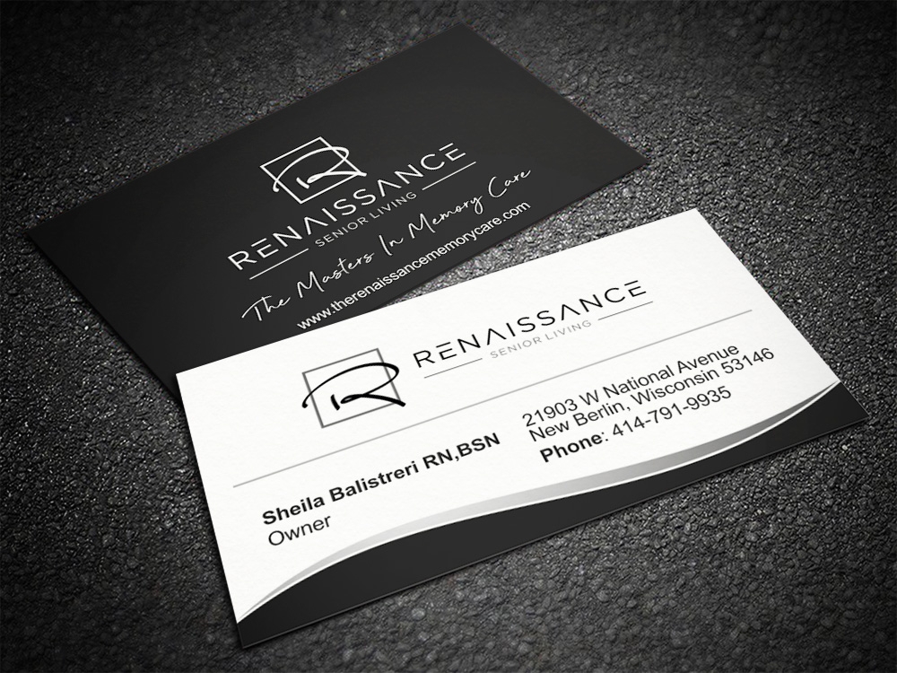 Renaissance Memory Care logo design by Kindo