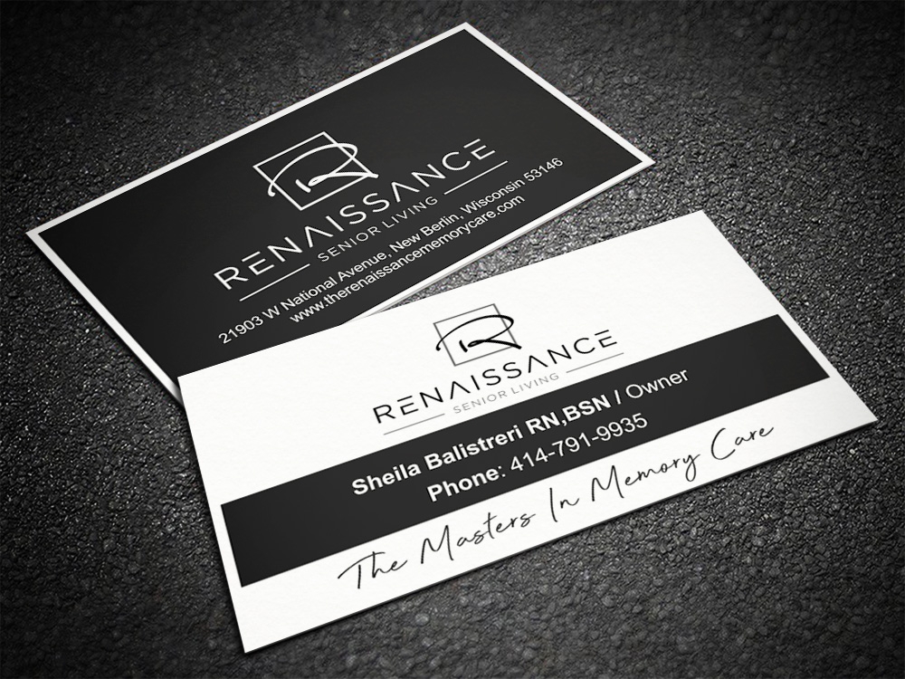 Renaissance Memory Care logo design by Kindo