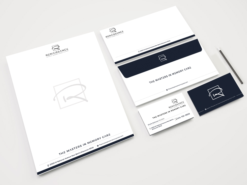 Renaissance Memory Care logo design by SmartDesigner