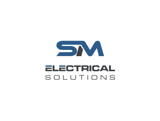 SM Electrical Solutions  logo design by Susanti