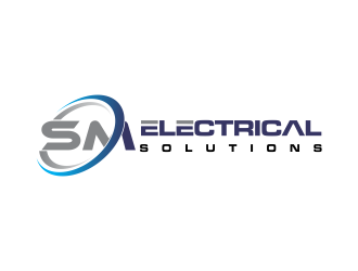 SM Electrical Solutions  logo design by oke2angconcept