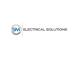 SM Electrical Solutions  logo design by wongndeso