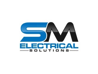 SM Electrical Solutions  logo design by agil